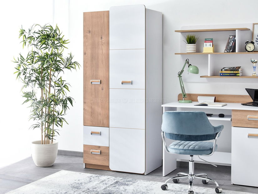 Mobilier cameră studenți Clerigo 01 (alb)