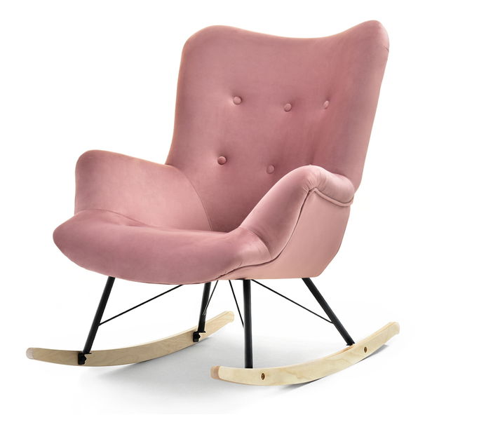 Hojdacie kreslo Laurentino (čierna)