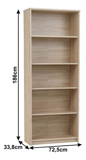 Polcos szekrény Jove Typ 04