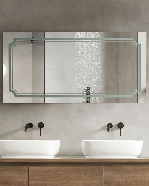 Oglindă Andres (argintiu)