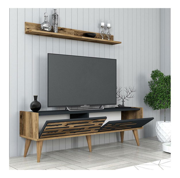 Set za dnevni boravak Valencia (orah + antracit)