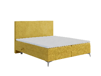 Kontinentálna posteľ 180 cm Ricky (limetková) (s matracom a úl. priestorom)