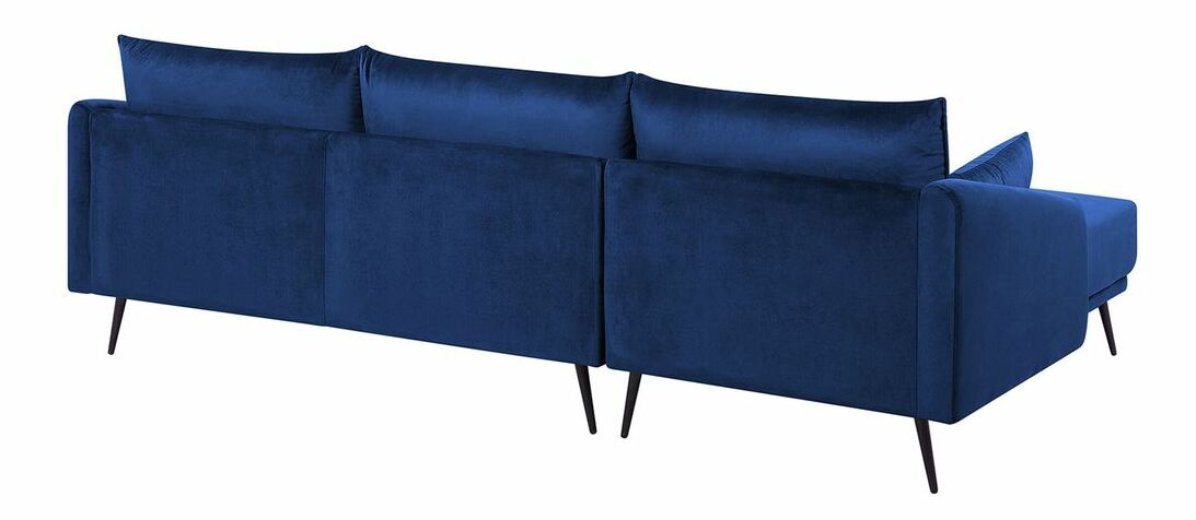 Kutna garnitura Yrso (plava) (s LED rasvjetom) (L)