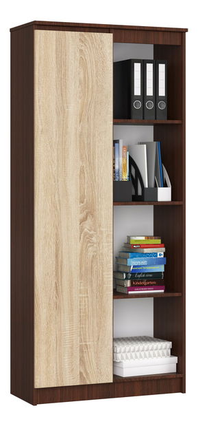 Regál Rehana II (wenge + szonoma tölgy)