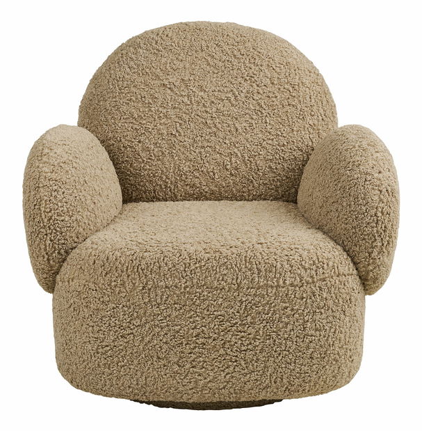 Kreslo Mnaloria (svetlohnedá)