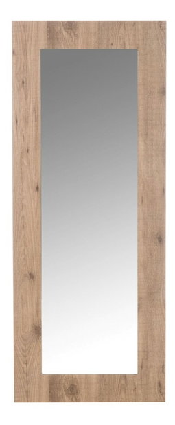 Zrkadlo Jolipa Na stenu (150x60x2cm) (Prírodná)