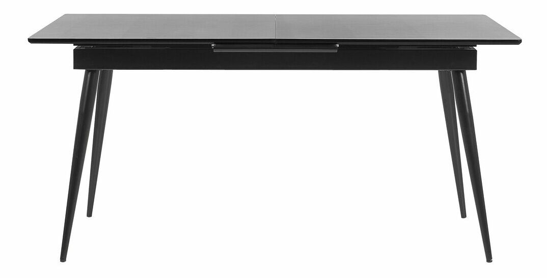 Blagovaonski stol MONIL (crna) (za 6 do 8 osoba)