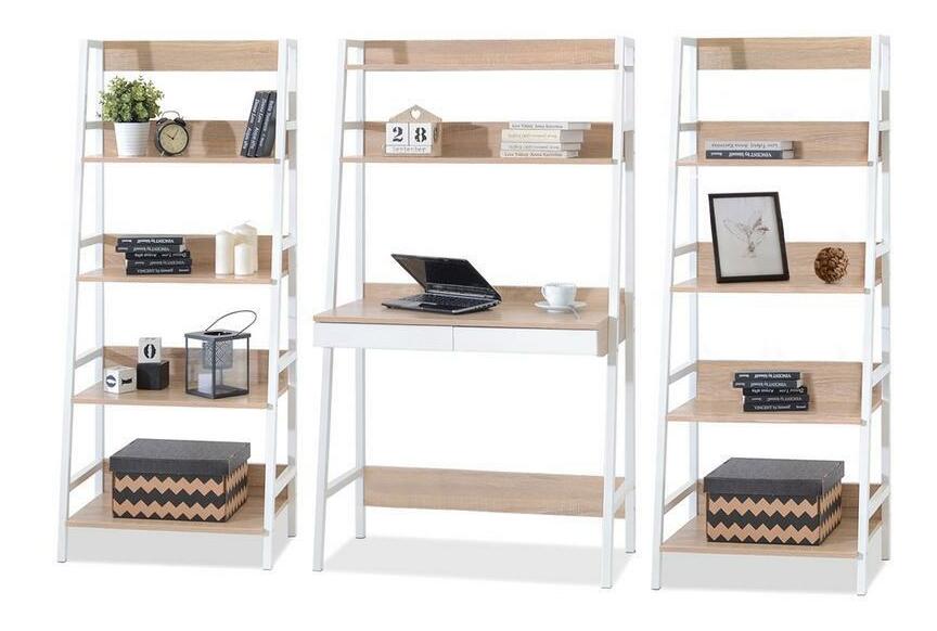 Pracovňa Boge Z (dub biely + biela)