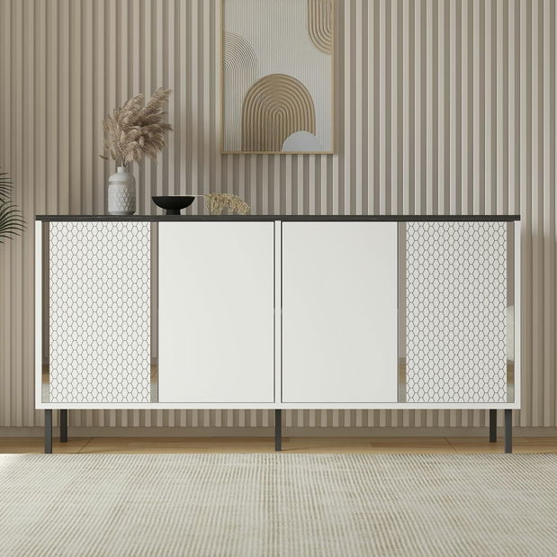 Komód Bendete (royal fehér)