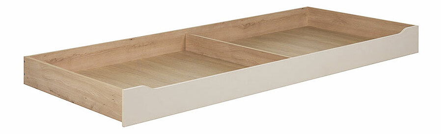 Pat de o persoană 90 cm Sinan (cu somieră, saltea și spațiu de depozitare)