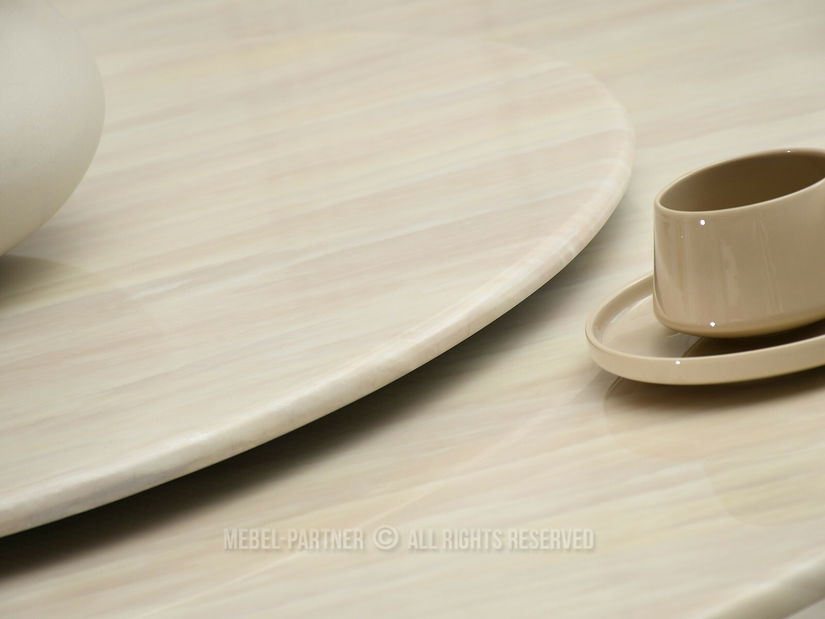 Masă sufragerie Aerosoles (bej + auriu)