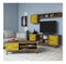 Set mobilier living Aysha (nuc + galben)