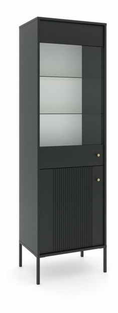 Vitrína Isae 40 (čierna)
