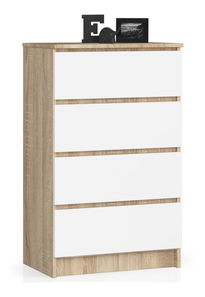 Komód Kadir Típus2 (szonoma tölgy + fehér)