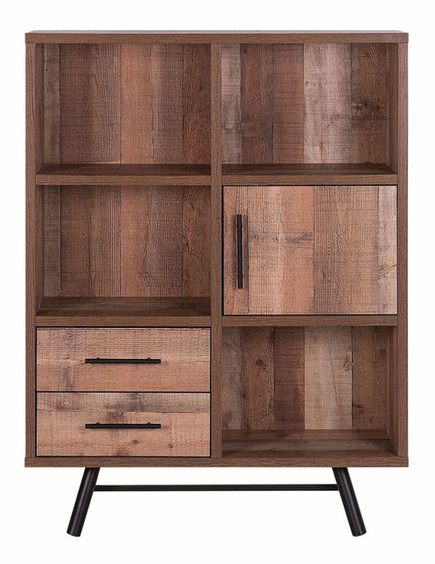 Regál Adana (svetlé drevo)