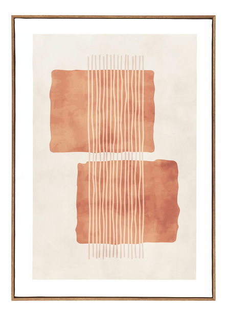 Tablou pe pânză Mmilena 2 (maro + bej)