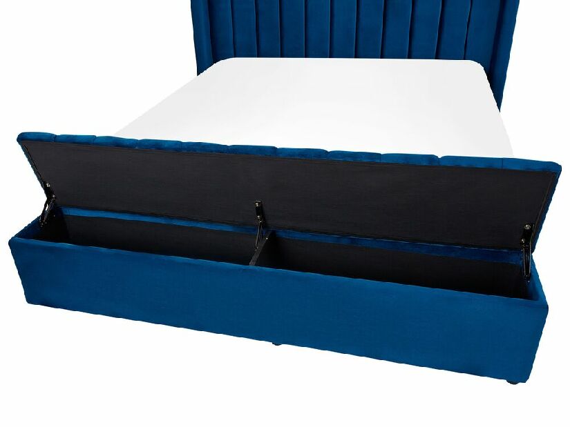 Bračni krevet 140 cm Noya (plava)