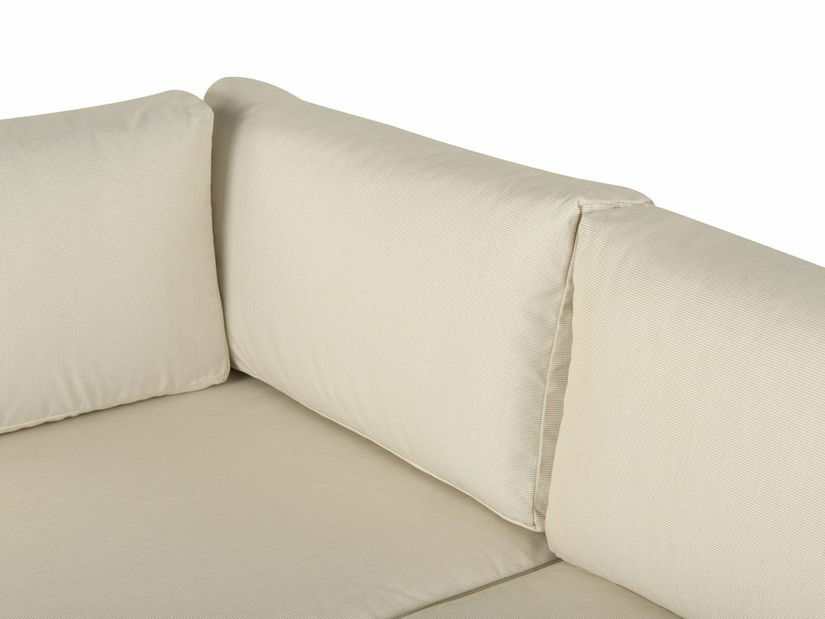 Set mobilier de grădină Mesza (Alb + bej)