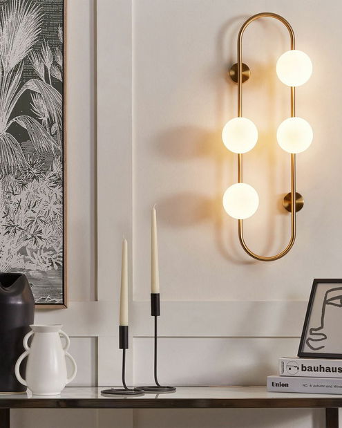 Iluminat de perete Yuri (auriu) 