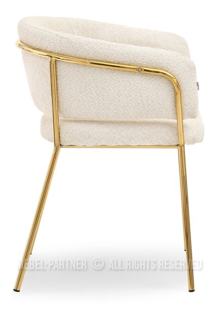 Szék Sorento (krém + arany)