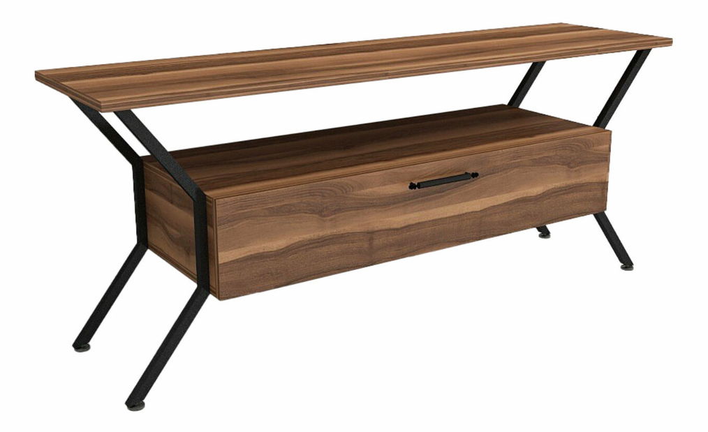 Masă TV/Dulap Tarza (nuc + negru)