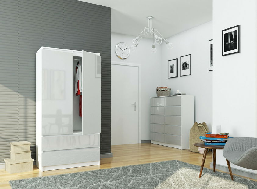 Dulap de haine Safwan (metalic lucios)