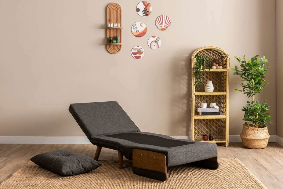 Fotel Como S (sötétszürke)