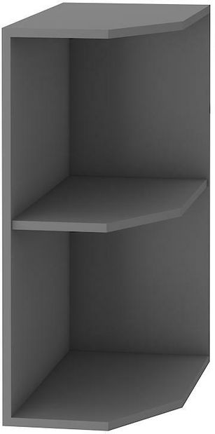 Raft inferior de bucătărie Nesia 30 D ZAK BB (Cadru: antracit + front: antracit)