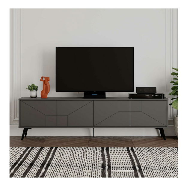 TV stolík/skrinka Duben (antracit)