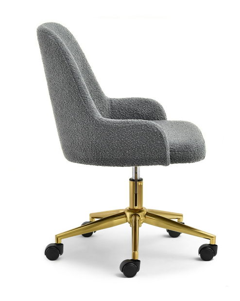 Scaun de birou Mio M (gri + negru)