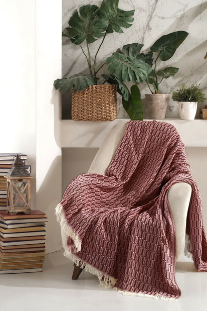 Cuvertură pentru canapea 170 x 210 cm Vision (Roșu)