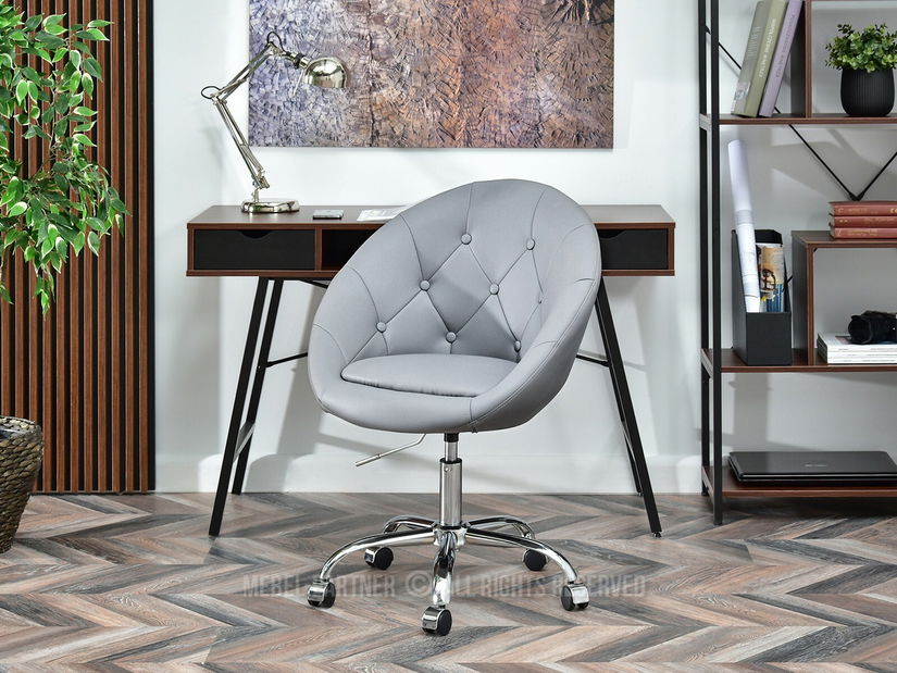 Fotel Lush 4 (szürke + króm)