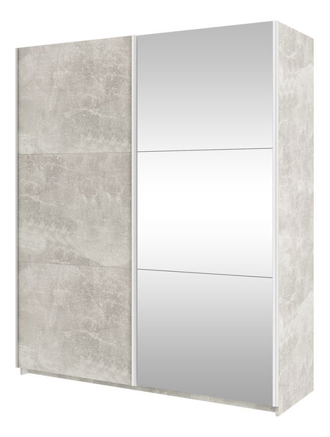 Ruhásszekrény Trey 130 (beton)