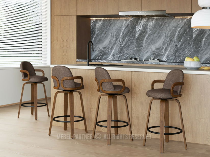 Scaun bar Martindeles (maro)