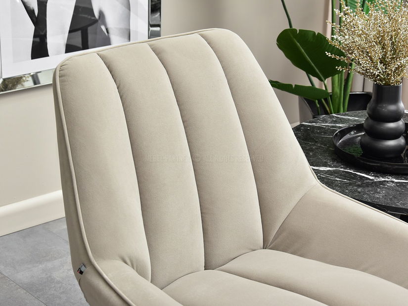 Kreslo Zolta (béžová + čierna)