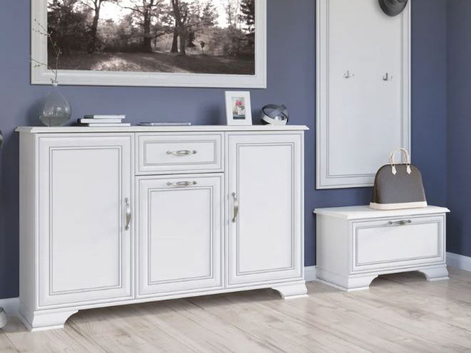 Cipőtároló Trippy (woodline krém) 