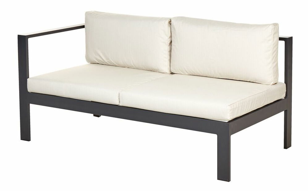 Záhradná zostava Mesza (čierna + béžová)