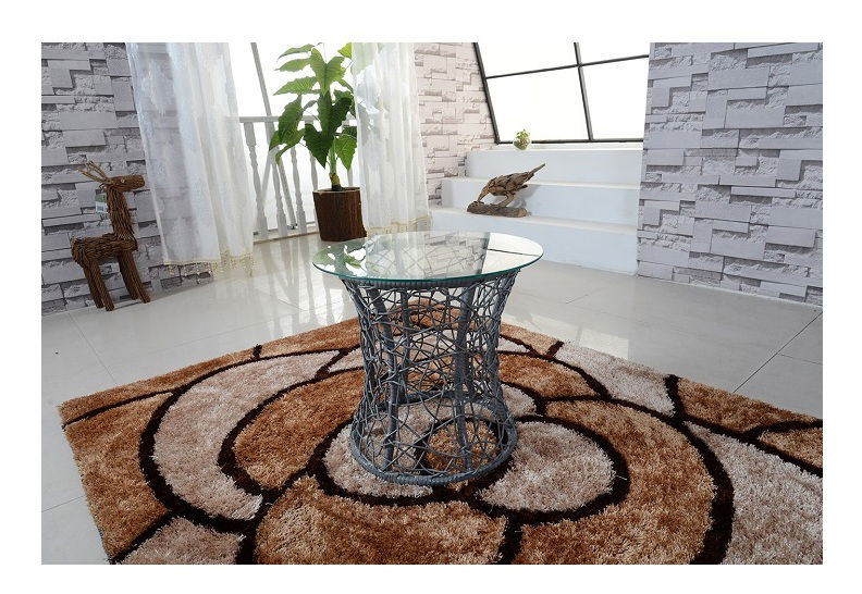 Príručný stolík Salmar (sivá)