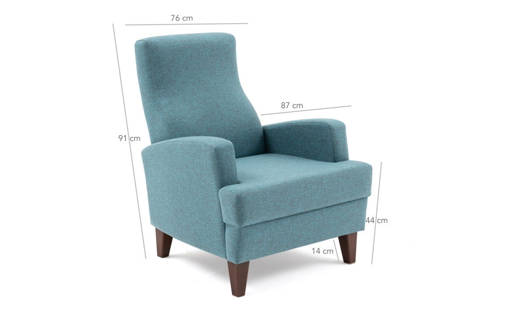 Fotoliu relax Kaus (turcoaz)