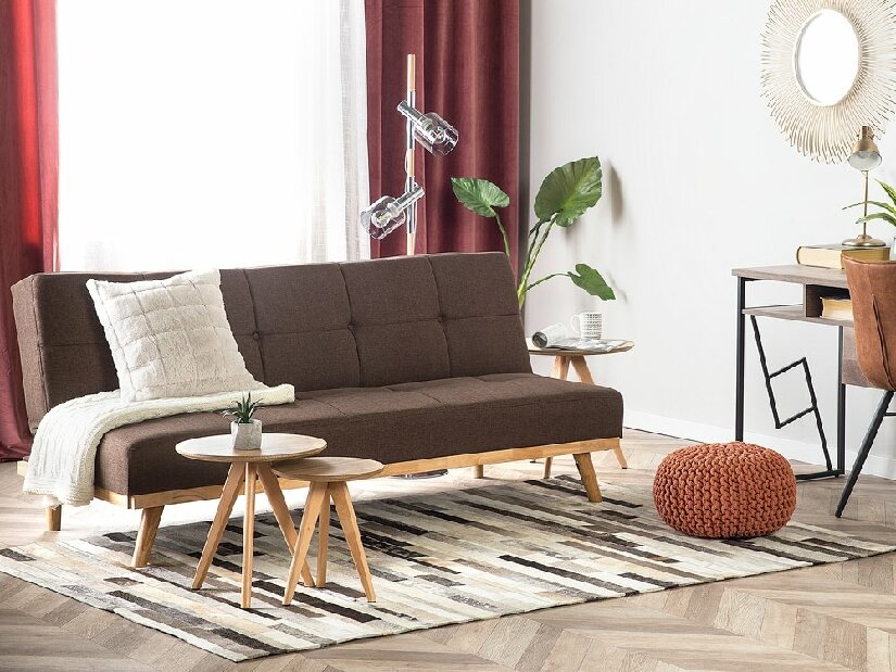 Sofa trosjed Farum (smeđa)