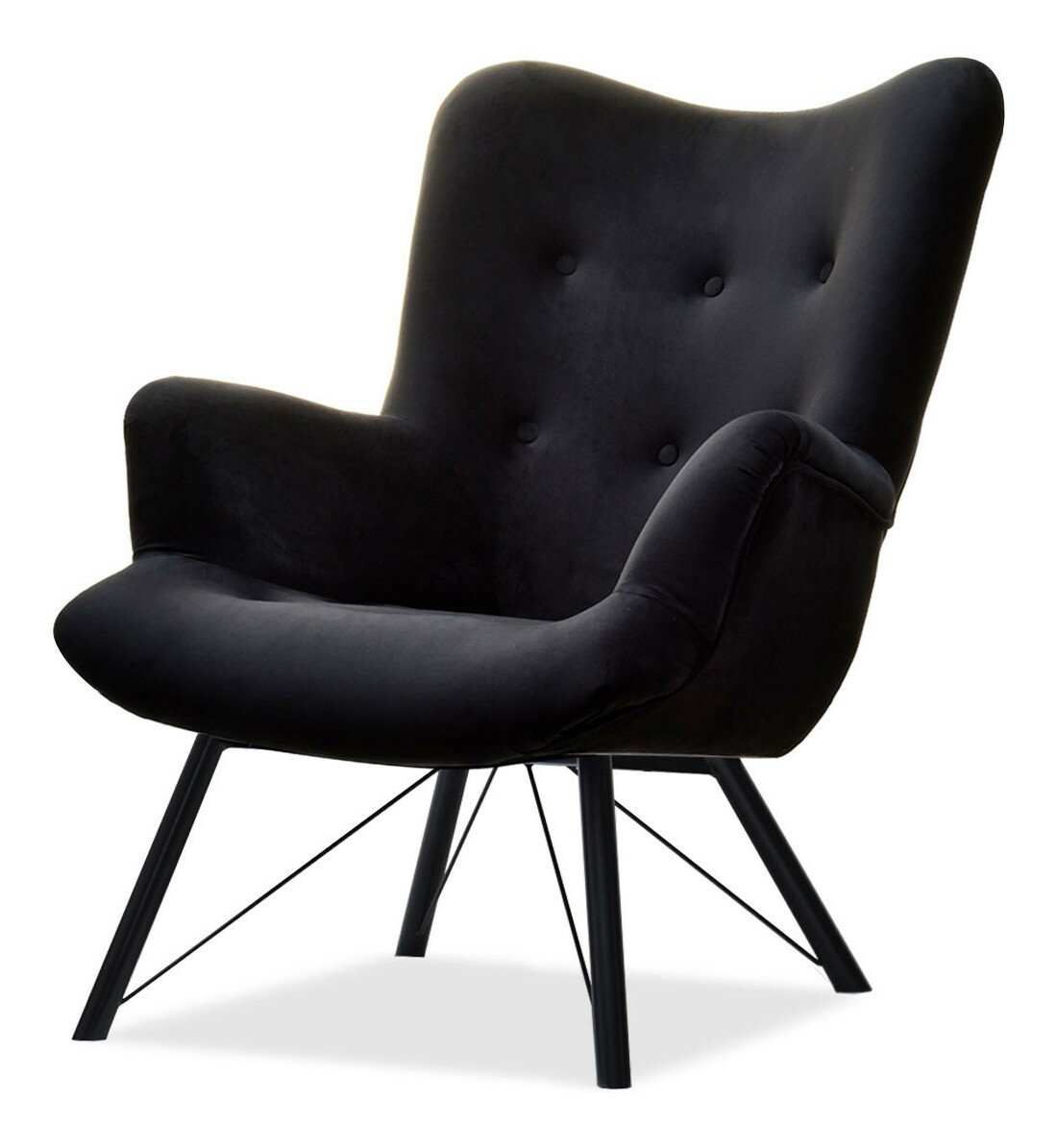 Relaxačné kreslo Dawntawn (čierna)