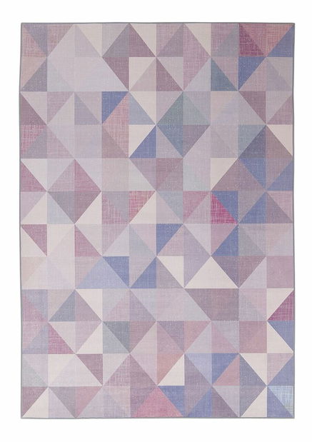 Covor 140x200 cm KARTALY (poliester) (albastru)