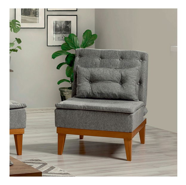 Ülőgarnitúra Fiorucci (sötétszürke)