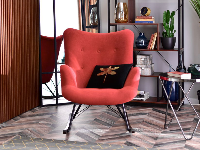 Hojdacie kreslo Laurentino (čierna)