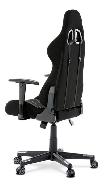 Fotoliu de birou/gaming Zarax-Z606-GREY (Negru + Gri)