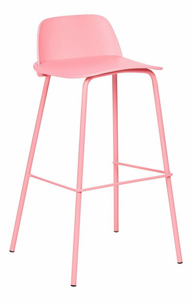 Set 4ks barových stoličiek Morza (ružová) *výpredaj