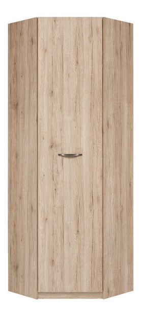 Sarok Ruhásszekrény Evelyne SZFN1D (Világos san remo tölgy)