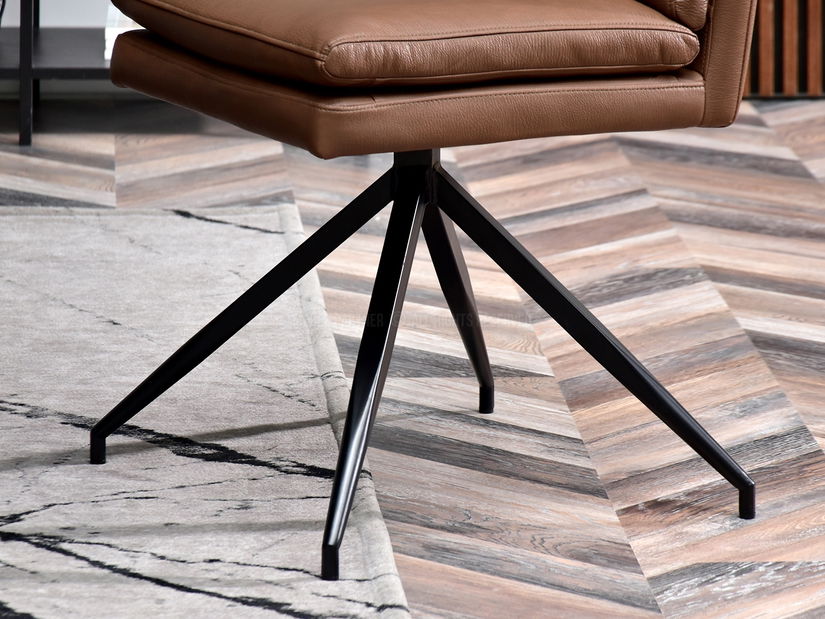 Scaun Rhea (maro + negru)