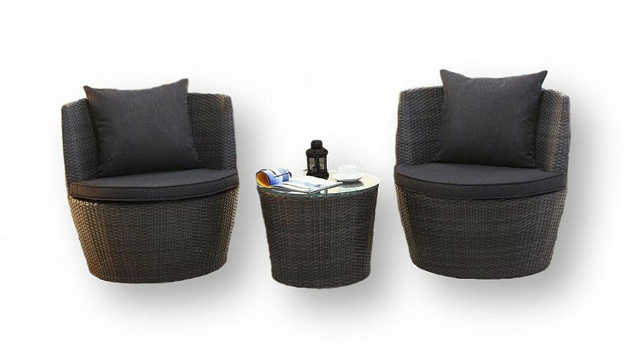 Záhradný nábytok Bianca (um. Ratan) *vankúše ZADARMO