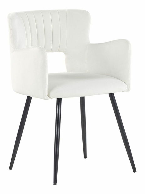 Set 2 ks jedálenských stoličiek Shelba (biela) 